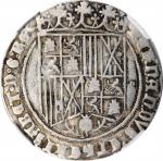 SPAIN. Real, ND (1497-1504)-G. Granada Mint. Ferdinand & Isabel. NGC VF-30.