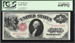Fr. 39. 1917 $1  Legal Tender Note. PCGS Currency Very Choice New 64 PPQ.