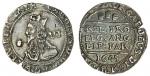 Charles I (1625-49), ?A? (Ashby de la Zouch?), Sixpence, 1645, 2.99g, m.m. a/-, carolvs d g mag br f