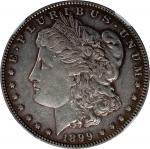 1899 Morgan Silver Dollar. AU Details--Obverse Cleaned (NGC).