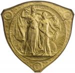 US Coins, Tokens & Medals，UNITED STATES:1904, gilt bronze medal, Kreuger-17, NGC graded MS65, 71mm, 