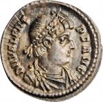 VALENS, A.D. 364-378. AR Siliqua (2.16 gms), Antioch Mint, A.D. 367-375. ALMOST UNCIRCULATED.