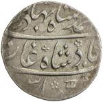 India - Mughal Empire. MUGHAL: Ahmad Shah Bahadur, 1748-1754, AR rupee (11.58g), Murshidabad, year 3