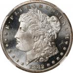 1882-CC Morgan Silver Dollar. MS-66+ PL (NGC).