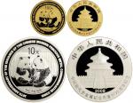 2009年熊猫纪念金银币套装 完未流通