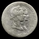 AUSTRIA Franz Josef I フランツ・ヨーゼフ1世(1848~1916) Gulden 1854A 返品不可 要下見 Sold as is No returns Good