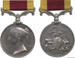 MEDALS，中國 - 紀念章，Qing Dynasty 清朝 / Great Britain 英國 : Silver Second China War Medal，1856-60，unnamed a