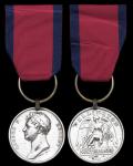 A fine Household Brigade Chargers Waterloo Medal awarded to Corporal R. Green, 1st (Kings) Dragoon G