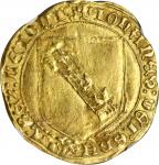 SPAIN. Dobla de la Banda, ND. Seville Mint. Juan II (1406-54). NGC MS-63.