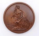 1887 Massachusetts Charitable Mechanic Association Award Medal. Harkness Ma-87, Julian AM-40A. Bronz