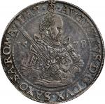 GERMANY. Saxony (Albertine). Taler, 1578-HB. Dresden Mint. August I. PCGS AU-55.