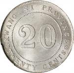 广西省造民国13年贰毫普通 PCGS MS 64 CHINA. Kwangsi. 20 Cents, Year 13 (1924). Uncertain mint, likely Kweilin. P