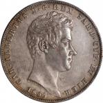 ITALY. Sardinia. 5 Lire, 1839-P. Genoa Mint; mm: eagles head. Carlo Alberto. PCGS Genuine--Altered S