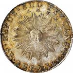 PERU. South Peru (Republic of). 4 Reales, 1838-AREQ MV. Arequipa Mint. PCGS MS-63+ Gold Shield.