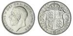 George V (1910-1936), Third Coinage, Halfcrown, 1926, bare head left, rev. crowned shield within Gar