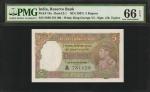 INDIA. Reserve Bank of India. 5 Rupees, ND (1937). P-18a. PMG Gem Uncirculated 66 EPQ.