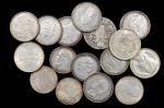 MIXED LOTS. European Silver Crown Group (16 Pieces), 1874-1937. Grade Range: FINE to ABOUT UNCIRCULA