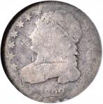 1822 Capped Bust Dime. JR-1, the only known dies. Rarity-3+. AG-3 (NGC).
