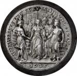 KARL GOETZ MEDALS. Germany. Millennium of the Rhineland Obverse Medal Hub, 1925. Munich Mint.