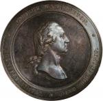 1860 U.S. Mint Cabinet Medal. Musante GW-241, Baker-326, Julian MT-23. Silver. Specimen-62 (PCGS).