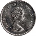 1979年香港一圆。样币。HONG KONG. Dollar, 1979. Llantrisant Mint. Elizabeth II. PCGS SPECIMEN-64.