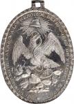 MEXICO. Defense of Puebla Silver Medal, 1833. NGC MS-63.