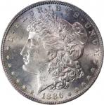 1886-S Morgan Silver Dollar. MS-62 (ANACS). OH.