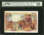 EQUATORIAL AFRICAN STATES. Banque Centrale des Etats de lAfrique Equatoriale. 1000 Francs, ND (1963)