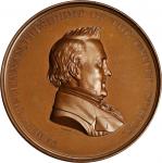1860 (Post 1861) Japanese Embassy Commemorative Medal. Copper. 76 mm. By Anthony C. Paquet. Julian C