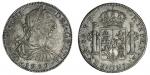 Mexico, Charles III (1759-1788), 8-Reales, 1777 FF-Mo, Mexico City, laureate and draped bust right, 