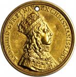 FRANCE. Gold Box Medal, 1654. Louis XIV (1643-1715).