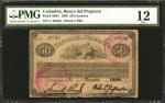 COLOMBIA. Banco  del Progreso. 50 Centavos, 1899. P-S801. PMG Fine 12.
