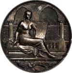 1873年印度孟加拉摄影协会银章。INDIA. Bengal Photographic Society Silver Award Medal, 1873. CHOICE ABOUT UNCIRCULA