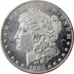 1880-CC Morgan Silver Dollar. MS-62 PL (PCGS).