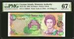 2003年开曼群岛金融管理局50元。 CAYMAN ISLANDS. Cayman Islands Monetary Authority. 50 Dollars, 2003. P-32a. PMG S
