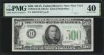 Fr. 2202-B. 1934A $500 Federal Reserve Note. New York. PMG Extremely Fine 40.