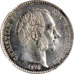 DANISH WEST INDIES. 10 Cents, 1878. Copenhagen Mint. Christian IX. NGC PROOFLIKE-66.