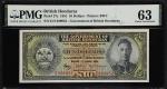 BRITISH HONDURAS. Government of British Honduras. 10 Dollars, 1951. P-27c. PMG Choice Uncirculated 6