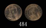 1904(H)年香港爱德华七世铜币一仙Edward VII, Bronze 1 Cent, 1904H (Ma C4). NGC MS65RB