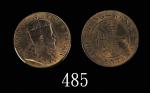 1905(H)年香港爱德华七世铜币一仙Edward VII, Bronze 1 Cent, 1905H (Ma C4). PCGS MS64RB