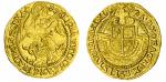 Elizabeth I (1558-1603), Angelet, 1595-1598, Sixth Issue, (m.m.) ELIZABETH: D. G. ANG· FR. ET HI REG