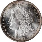 1887-S Morgan Silver Dollar. MS-64 (PCGS).
