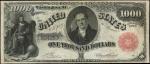 1880年1000美元法定货币 PMG VF 25