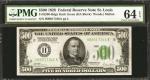 Fr. 2200-Hdgs. 1928 $500 Federal Reserve Note. St. Louis. PMG Choice Uncirculated 64 EPQ.