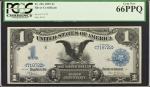 Fr. 226. 1899 $1  Silver Certificate. PCGS Currency Gem New 66 PPQ.