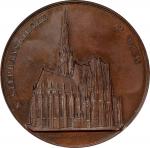 AUSTRIA. Vienna. St. Stephens Cathedral Bronze Medal, ND (ca. 1860). Geerts (Ixelles) Mint. UNCIRCUL