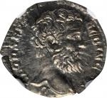 CLODIUS ALBINUS AS CAESAR, A.D. 193-195. AR Denarius (3.39 gms), Rome Mint, ca. A.D. 193-194/5. NGC 