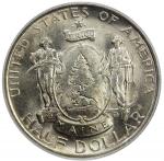 UNITED STATES: AR 50 cents, 1920, KM-146, PCGS graded MS64, Maine Centennial commemorative, wonderfu