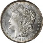1921-D Morgan Silver Dollar. MS-65 PL (NGC). OH.