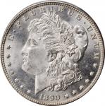 1890 Morgan Silver Dollar. MS-65+ (PCGS).